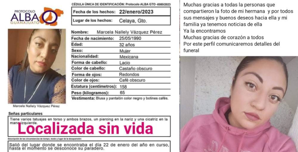 Encuentran en fosa clandestina a ex jefa de la Policía Municipal de Celaya