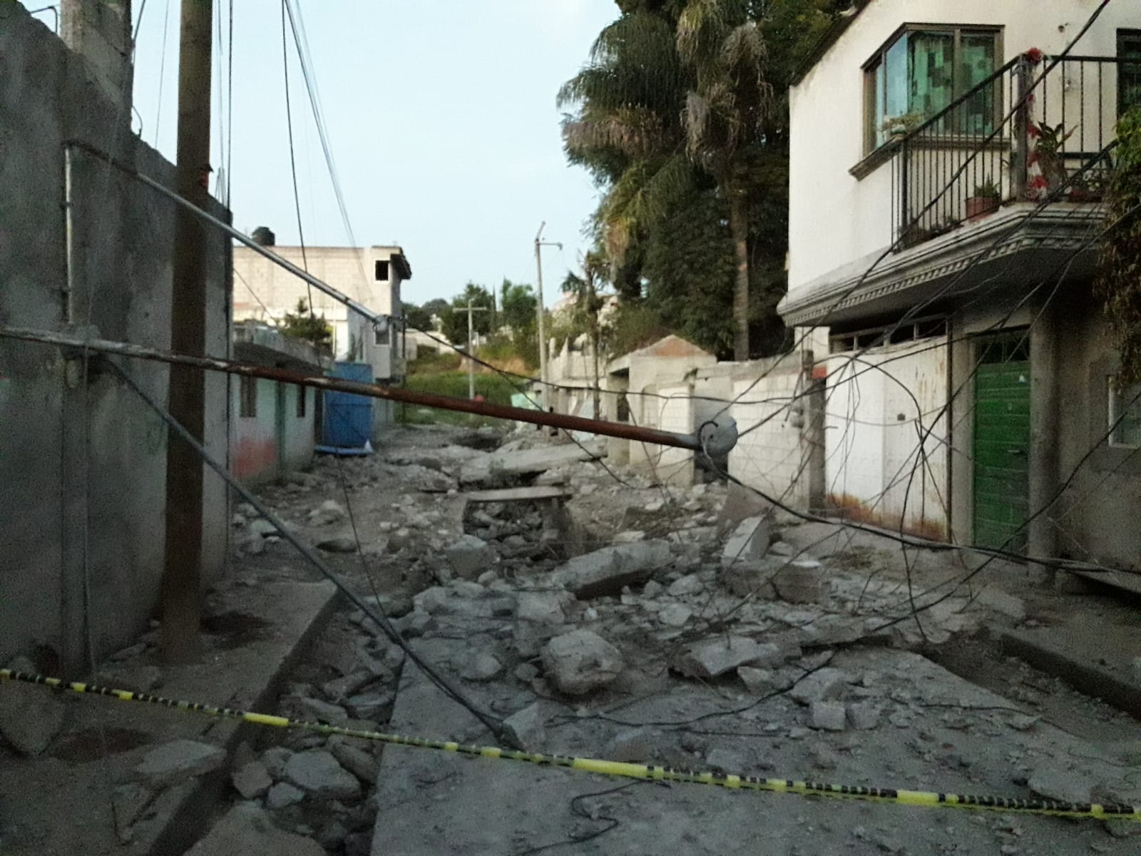 Ninguna familia ha aceptado la reubicación tras explosión en Xoxhimehuacan: MBH