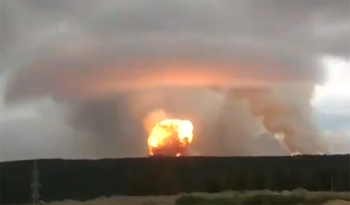 VIDEO Difunden imágenes de explosión nuclear en Chernobyl