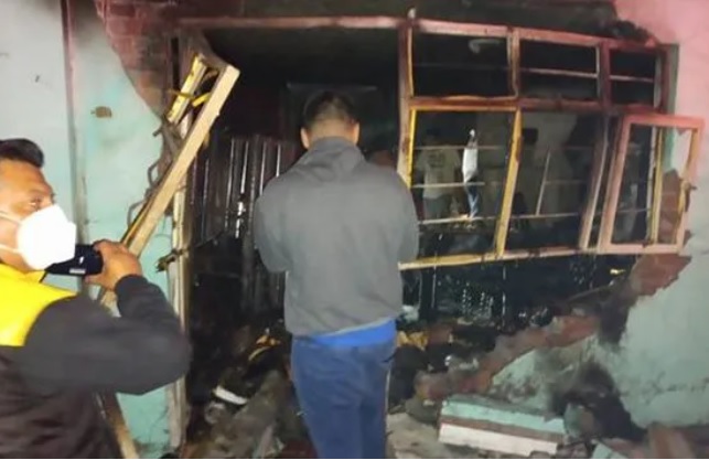 Una casa dañada y un herido deja explosión de polvorín en Tehuacán