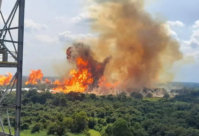 Sin lesionados en explosión de ducto en Huimanguillo, Tabasco
