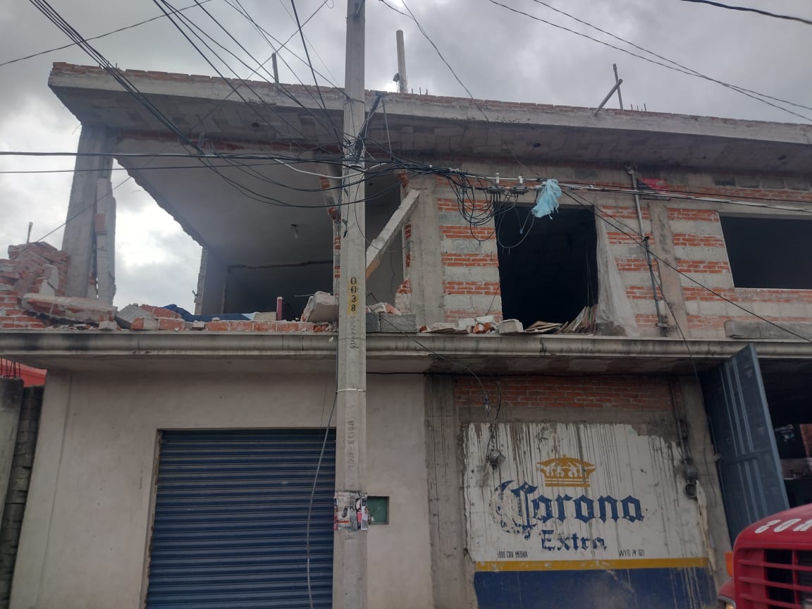 Acumulación de gas provoca explosión en vivienda de Tlaxcala