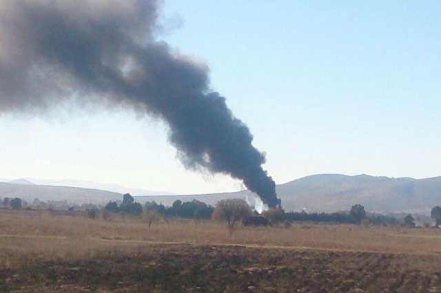 Explota ducto de Pemex en Palmar de Bravo por fuga tras ordeña