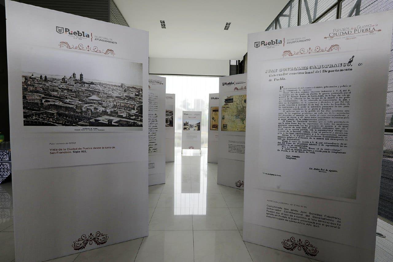 Inaugura Archivo Histórico la exposición Pasajes de la Guerra Puebla