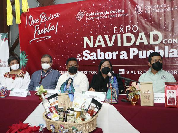 Invitan a la Expo Navidad con Sabor a Puebla