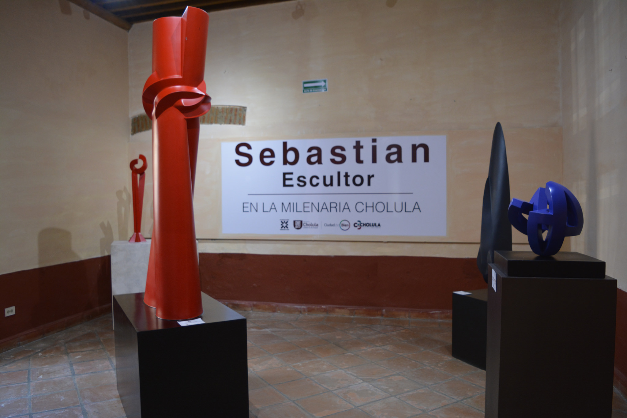 Exposición de Sebastián es inaugurada en San Pedro Cholula