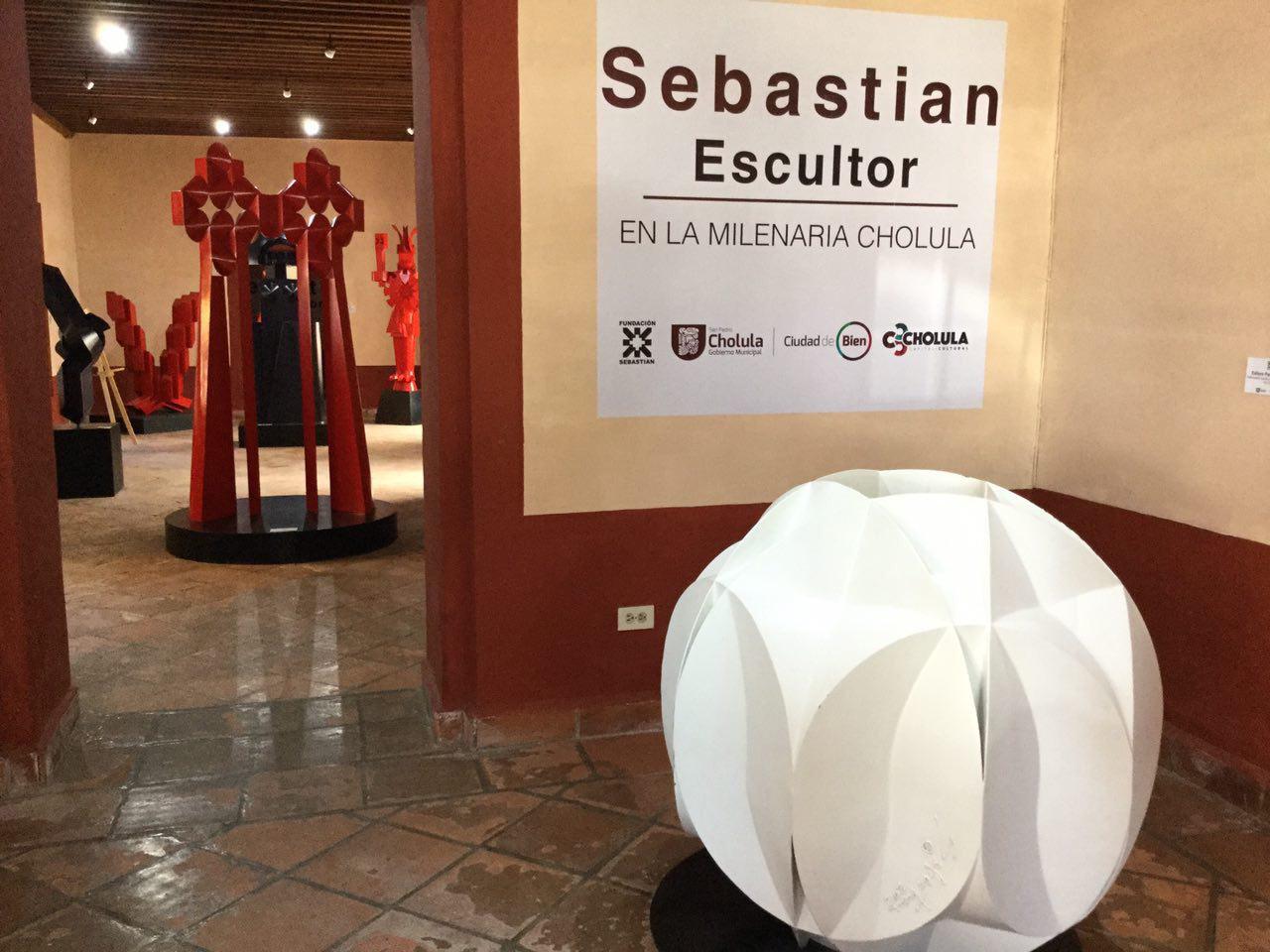 Exposición de Sebastián es inaugurada en San Pedro Cholula