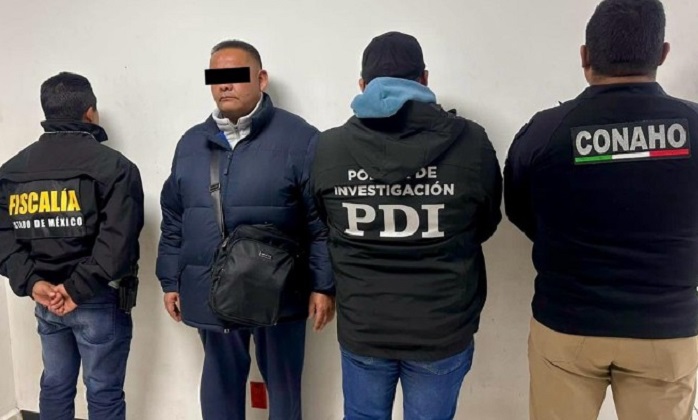 Cae presunto extorsionador en el Aeropuerto de la CDMX