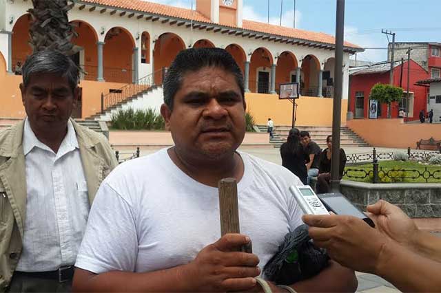 Lo aseguran por acusar de extorsión a policías de Xiutetelco