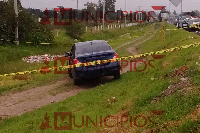 Ejecutan a hombre con disparo en la Texmelucan-Tlaxcala
