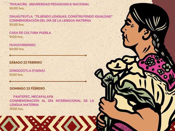 Estas son las actividades en Puebla por el Año de la Mujer Indígena
