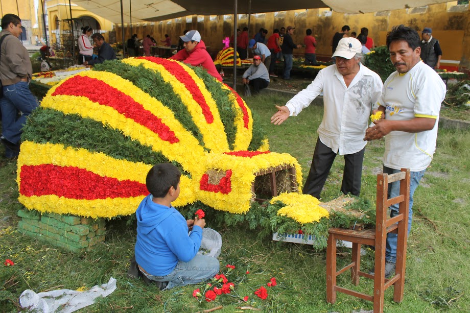 Fiesta de Floricultores, patrimonio cultural de San Pedro Cholula