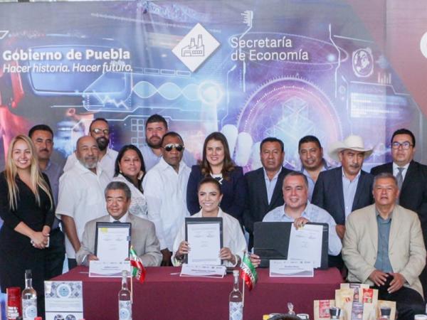 Impulsa gobierno de Céspedes comercialización de productos poblanos de EE.UU.