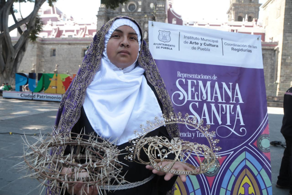 Presenta IMACP programa de representaciones de Semana Santa en juntas auxiliares