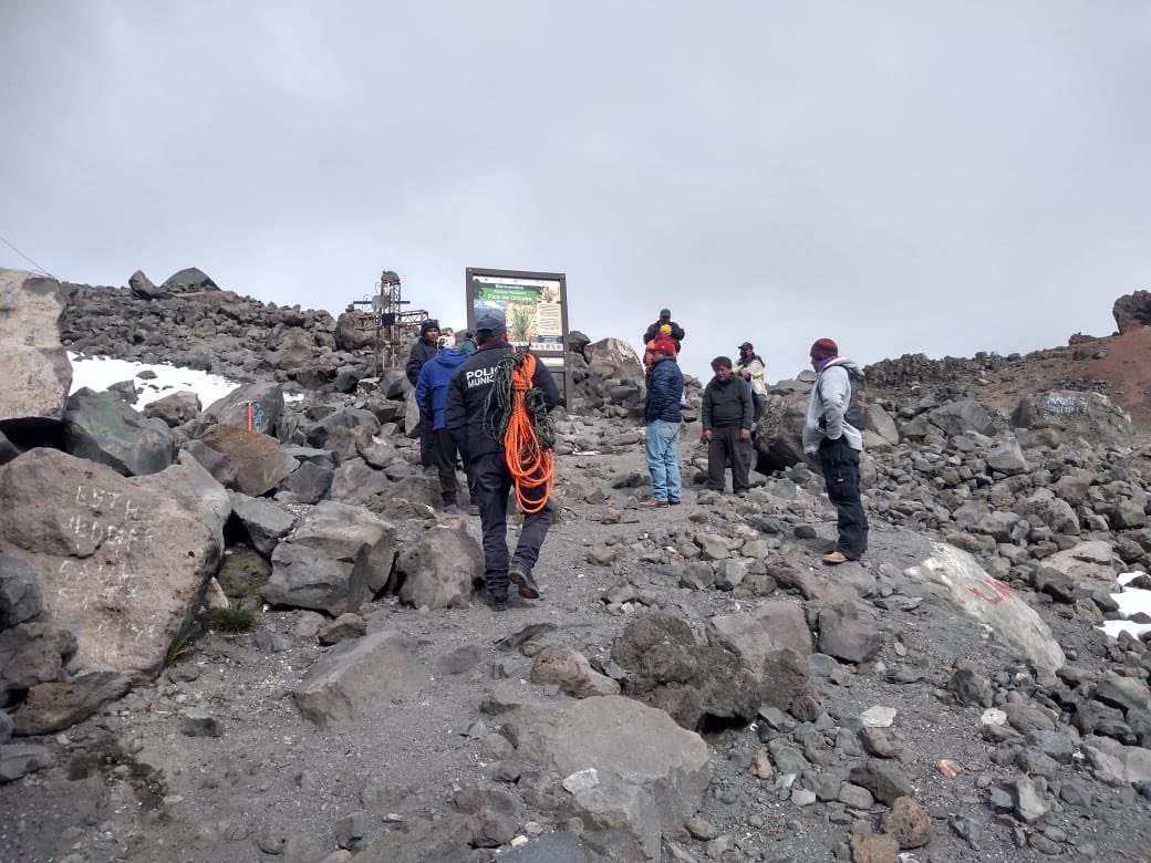 Incrementa a cuatro el número de alpinistas fallecidos en el Citlaltépetl