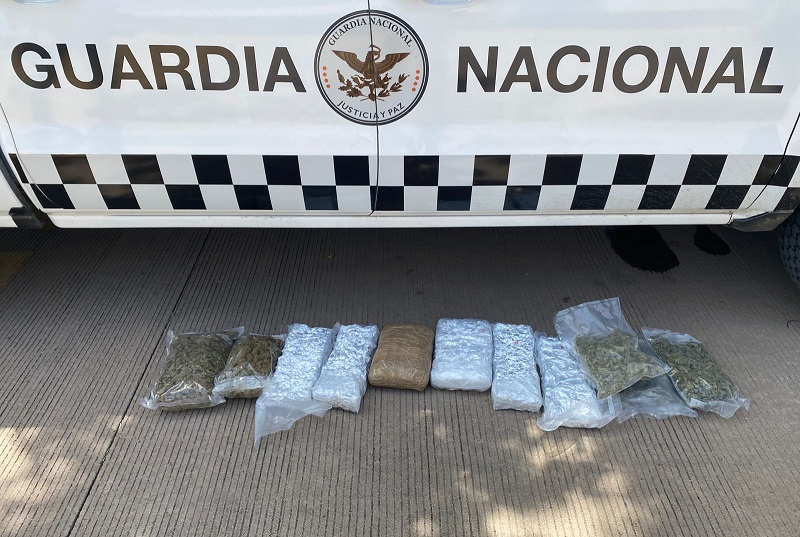 Detectan marihuana enviada desde Sinaloa a cuatro estados de México