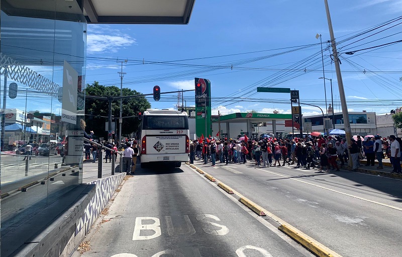 Desquicia Antorcha Campesina calles con protestas contra la CFE