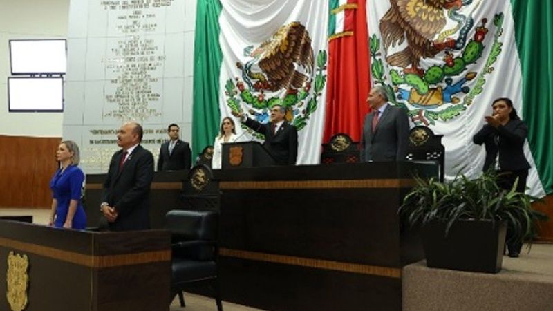 Américo Villarreal toma protesta como gobernador de Tamaulipas