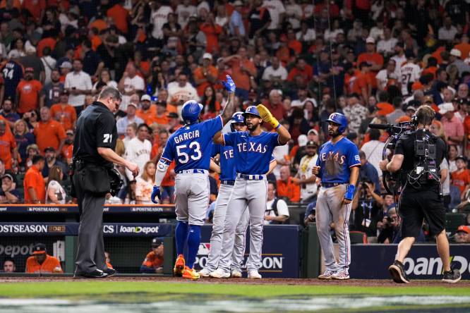 Astros y Rangers definen hoy al campeón en la Liga Americana