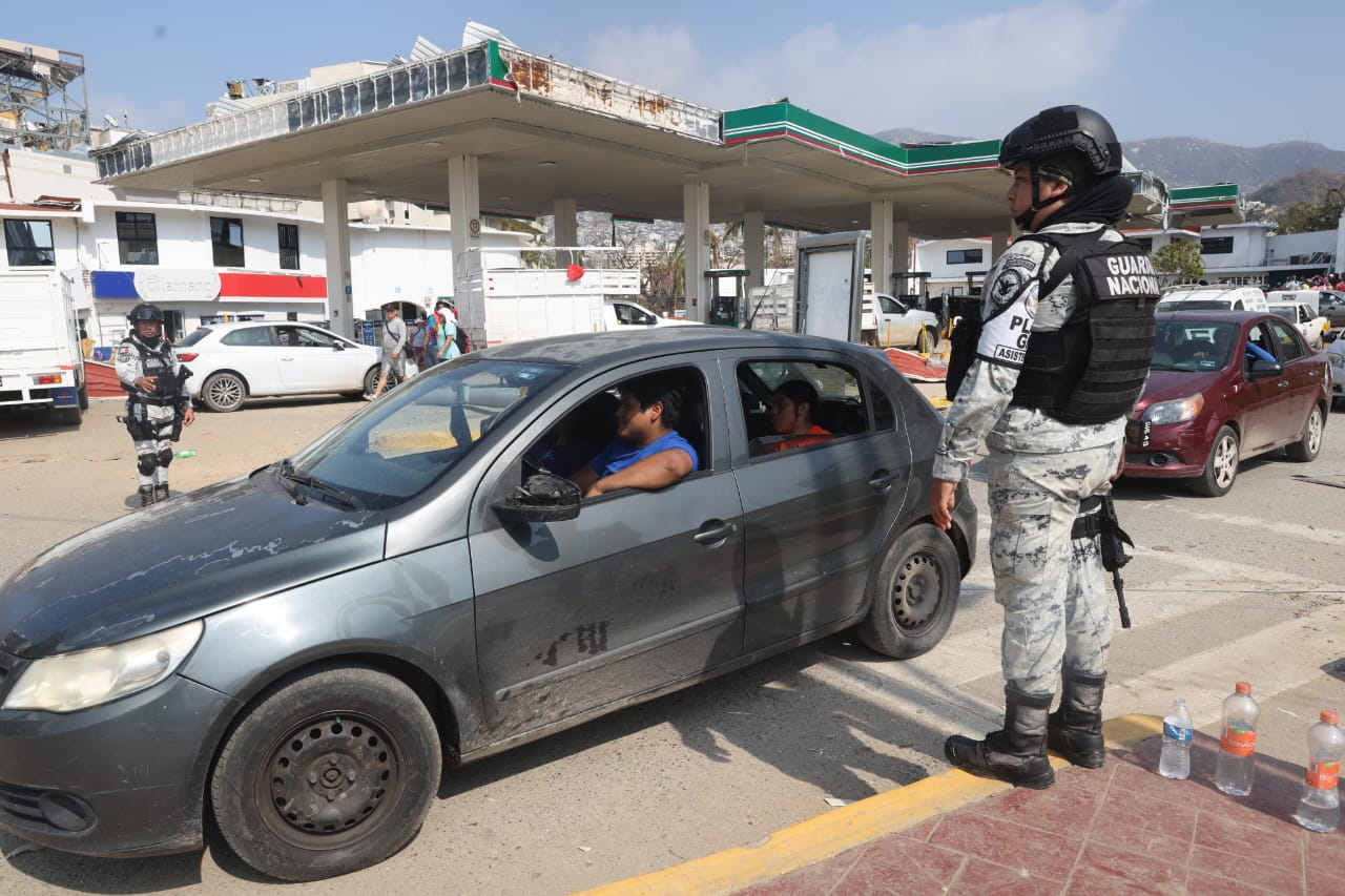 Asume Guardia Nacional control de la seguridad en Acapulco