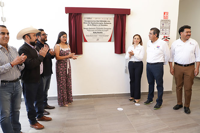 En Acatzingo, Céspedes y Gaby Bonilla inauguran Centro Regional de Rehabilitación