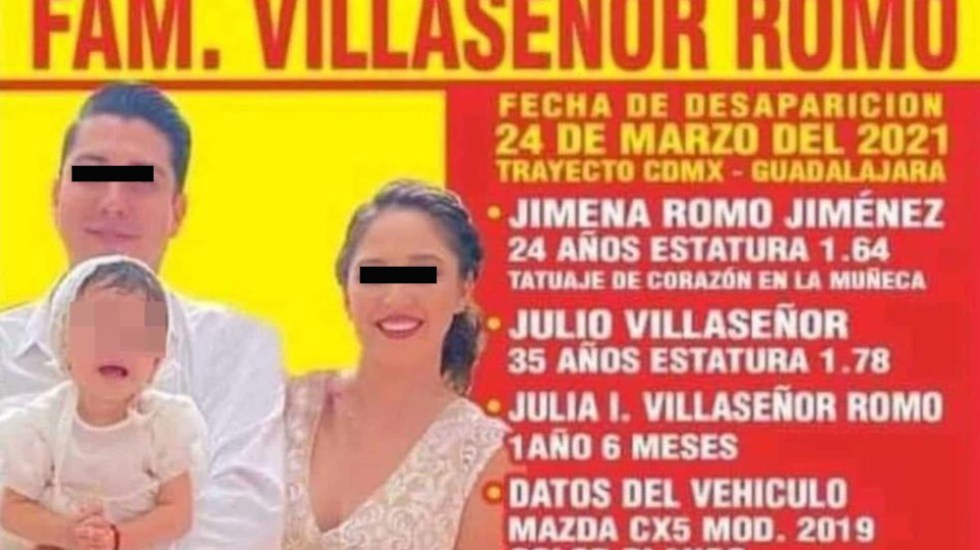 Con vida localizan por fin a familia desaparecida en Jalisco