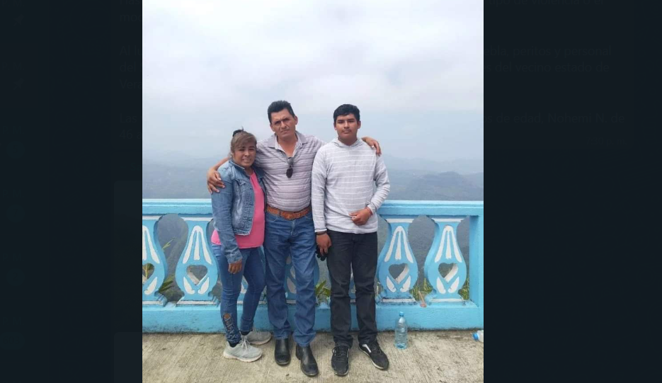 Hallan sin vida a familia reportada como desaparecida en Tuzamapan