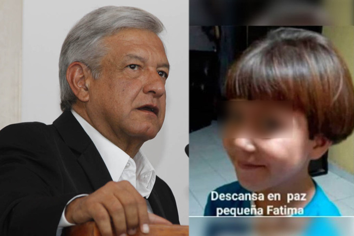 Encontrar a los asesinos de Fátima, no es la solución: AMLO