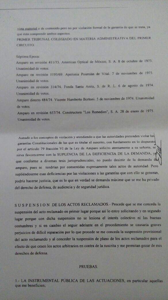 Alcaldesa de Tehuacán se ampara ante solicitud de destitución 