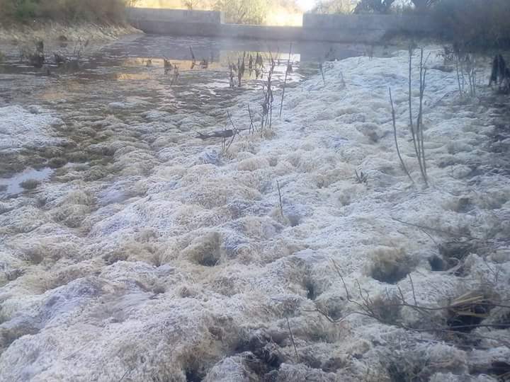 Caltepec pasa del intenso calor al crudo invierno