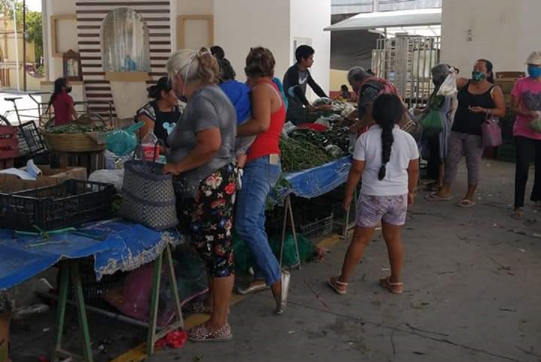 Reactivan mercado en San José Miahuatlán