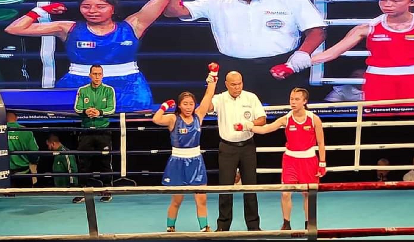 Tehuacanera se convierte en campeona de box en Colombia