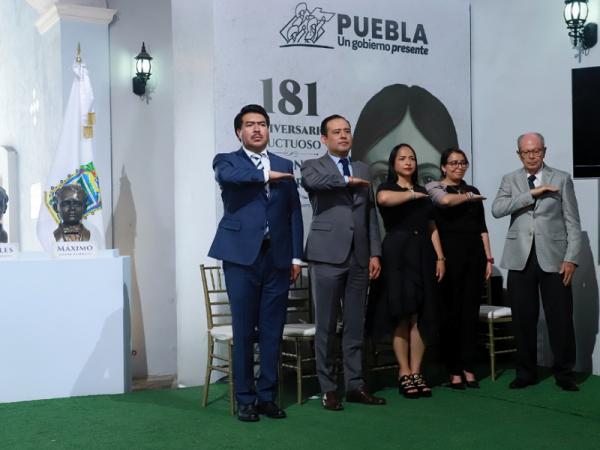 Conmemora aniversarios luctuosos de Leona Vicario y Carmen Serdán