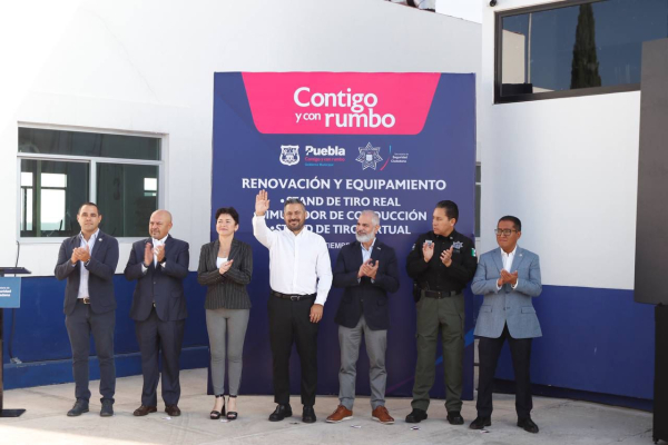 Moderniza instalaciones de la Academia de Policía de Puebla capital