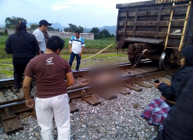 Sin identificar hombre que murió tras caer de tren en Mazapiltepec