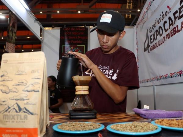 Obtiene gobierno de Puebla registro de marca para Expo Café Orgullo Puebla