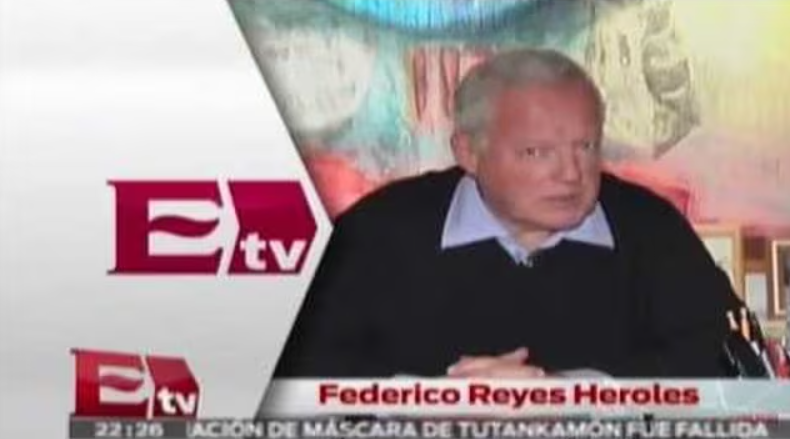 Odiador de AMLO e hijo del privilegio, Reyes Heroles insulta a la gente pobre