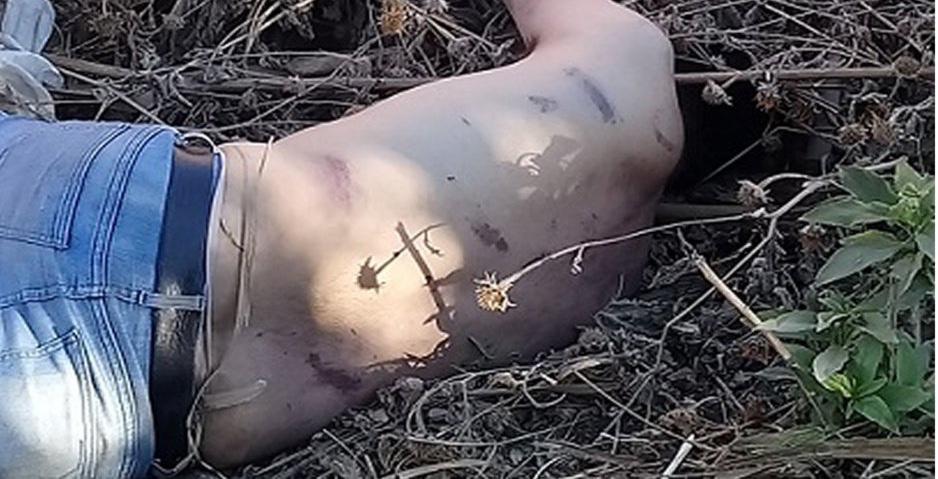 Torturado y con disparos, tiran cuerpo en Felipe Ángeles