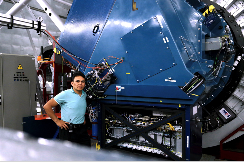 Físico del INAOE hoy trabaja en el telescopio más grande del mundo