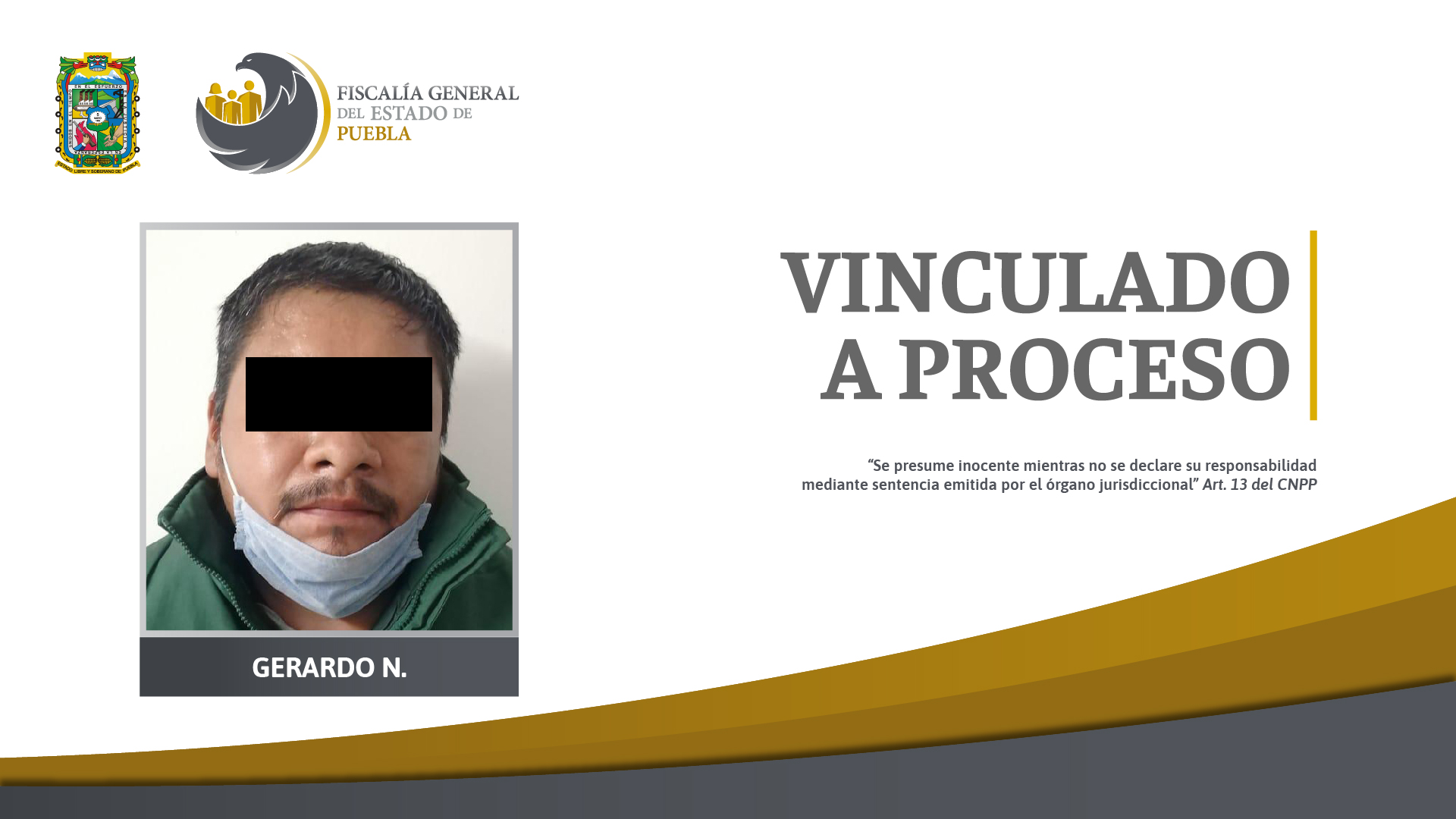 Vinculan a proceso a feminicida de Marisol en la colonia Granjas Puebla
