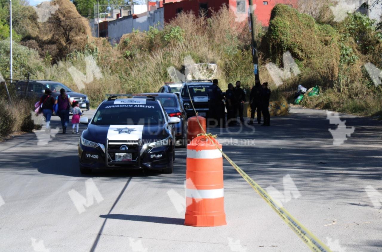 VIDEO La localizan sin vida cerca de la autopista México-Puebla