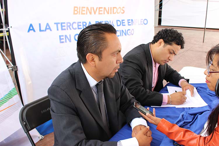 Rebasa expectativas Feria del Empleo en Cuautlancingo