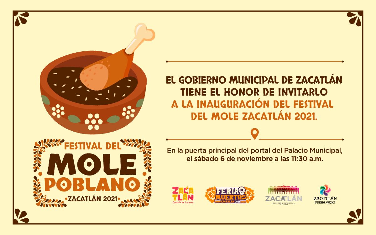 Invitan al Festival del Mole Zacatlán