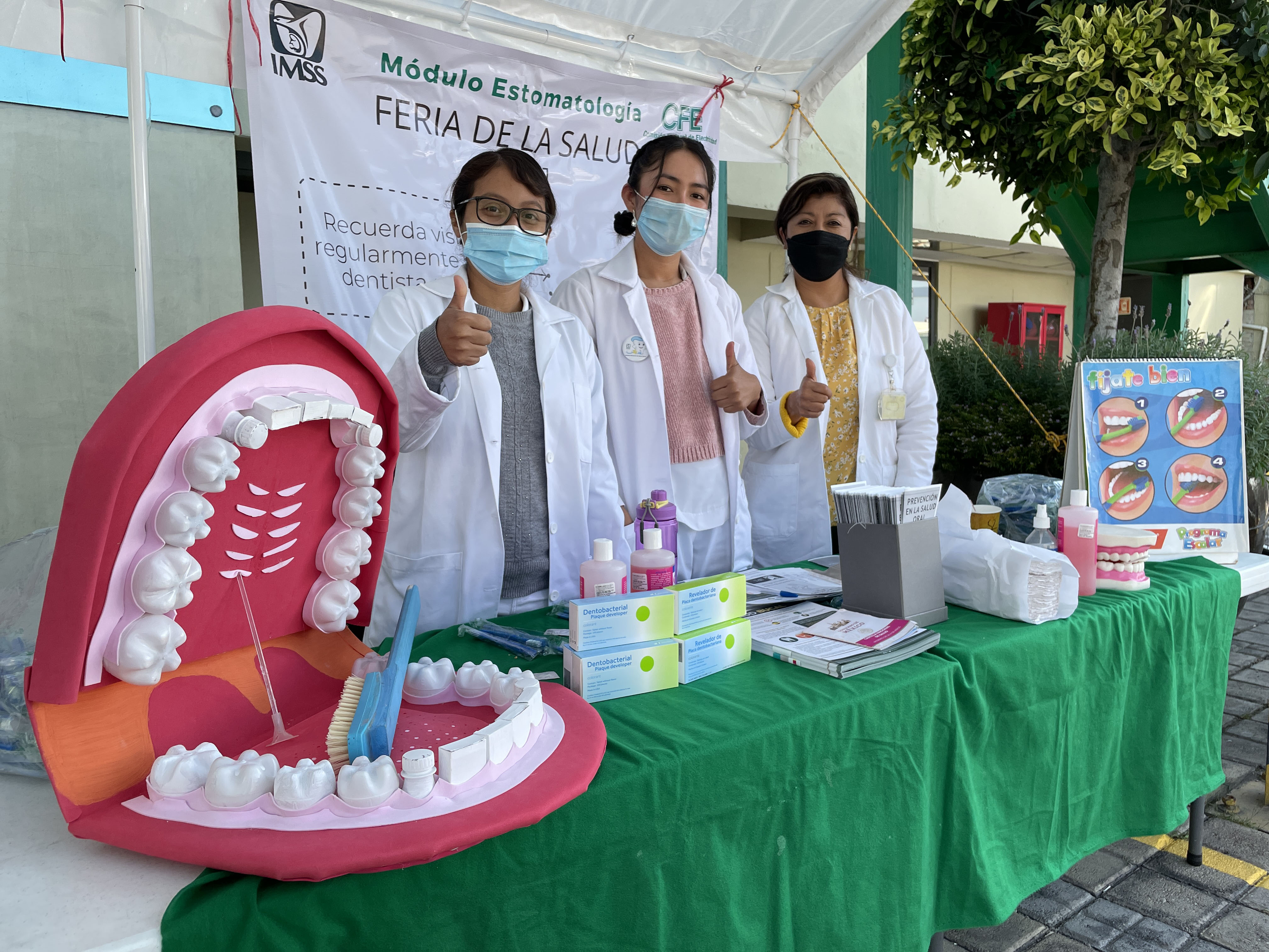 Realiza IMSS Puebla Feria de la Salud