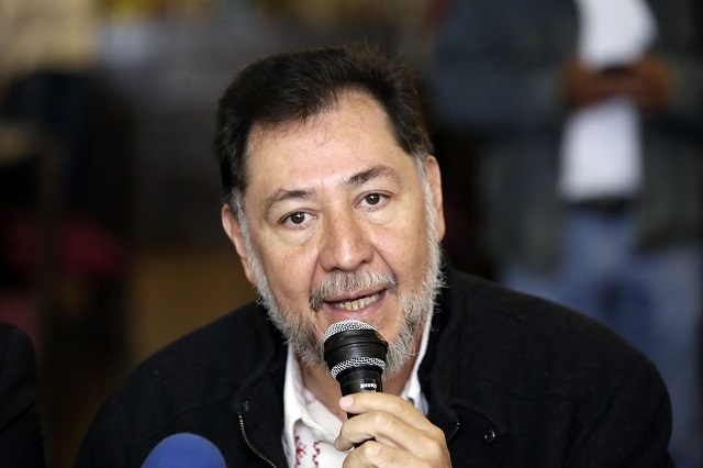 Por segunda vez Fernández Noroña da positivo a prueba del Covid