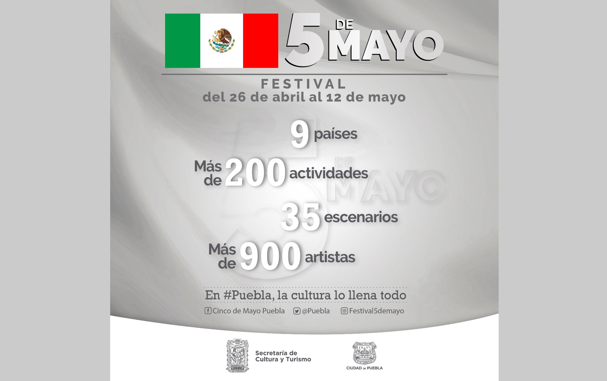 Presentan actividades del Festival 5 De Mayo