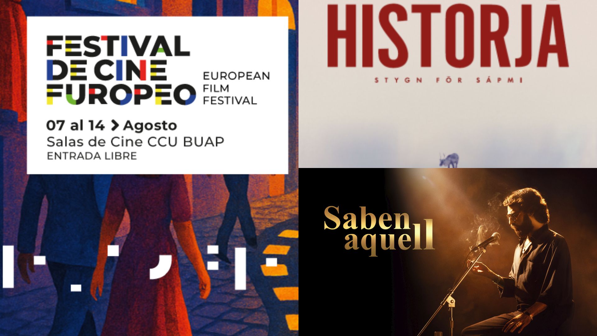 CCU BUAP será sede del “Festival de Cine Europeo 2025”; la entrada será gratis