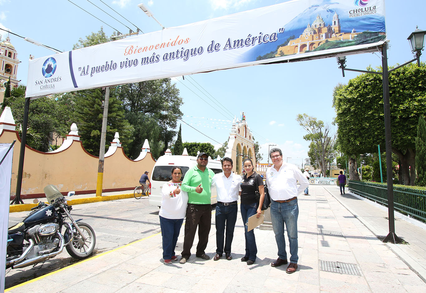 Celebran Primer Festival de Artes en zócalo de San Andrés Cholula