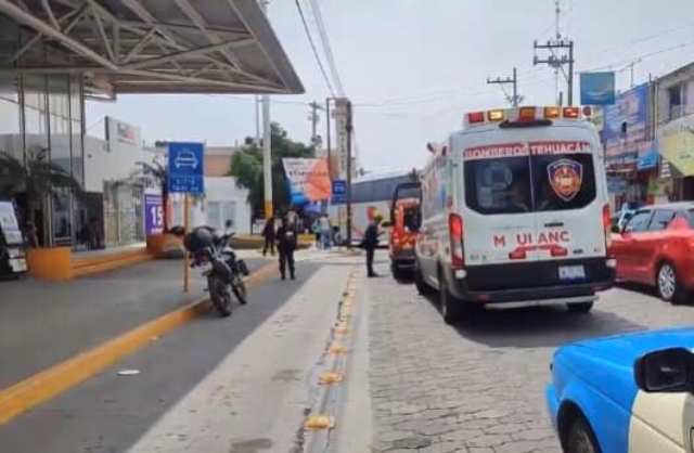 Localizan feto en sanitarios de la terminal de autobuses AU en Tehuacán