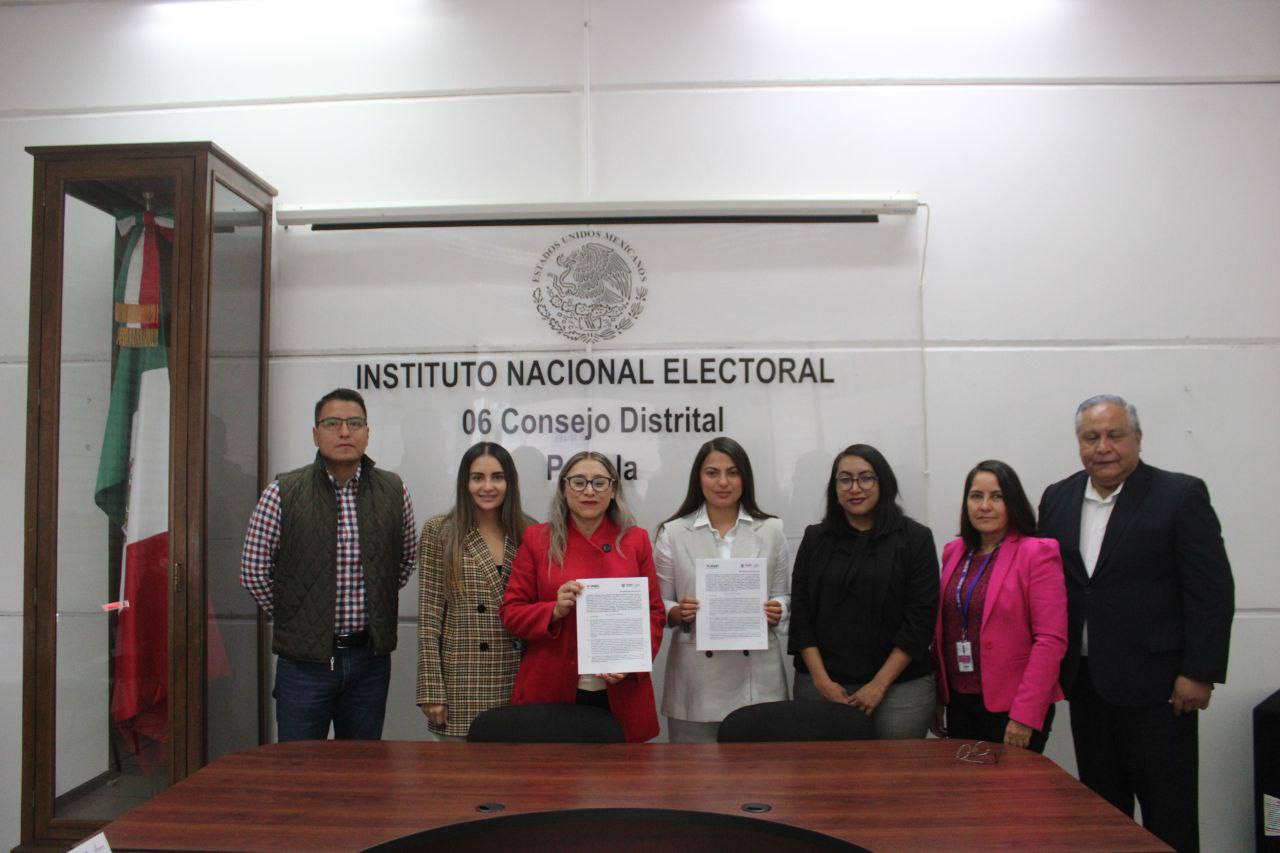 INE e Instituto Municipal de la Juventud de Puebla impulsan la democracia